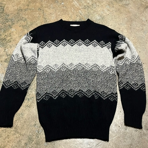 Vintage Cedar Bend Acrylic Wool Crewneck USA Made Sweater Size Medium - Picture 1 of 8